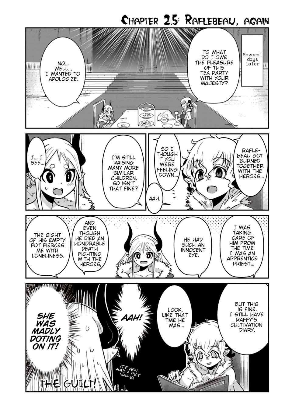 Page 1 Chapter 2.5 Dont Cry Maou-chan