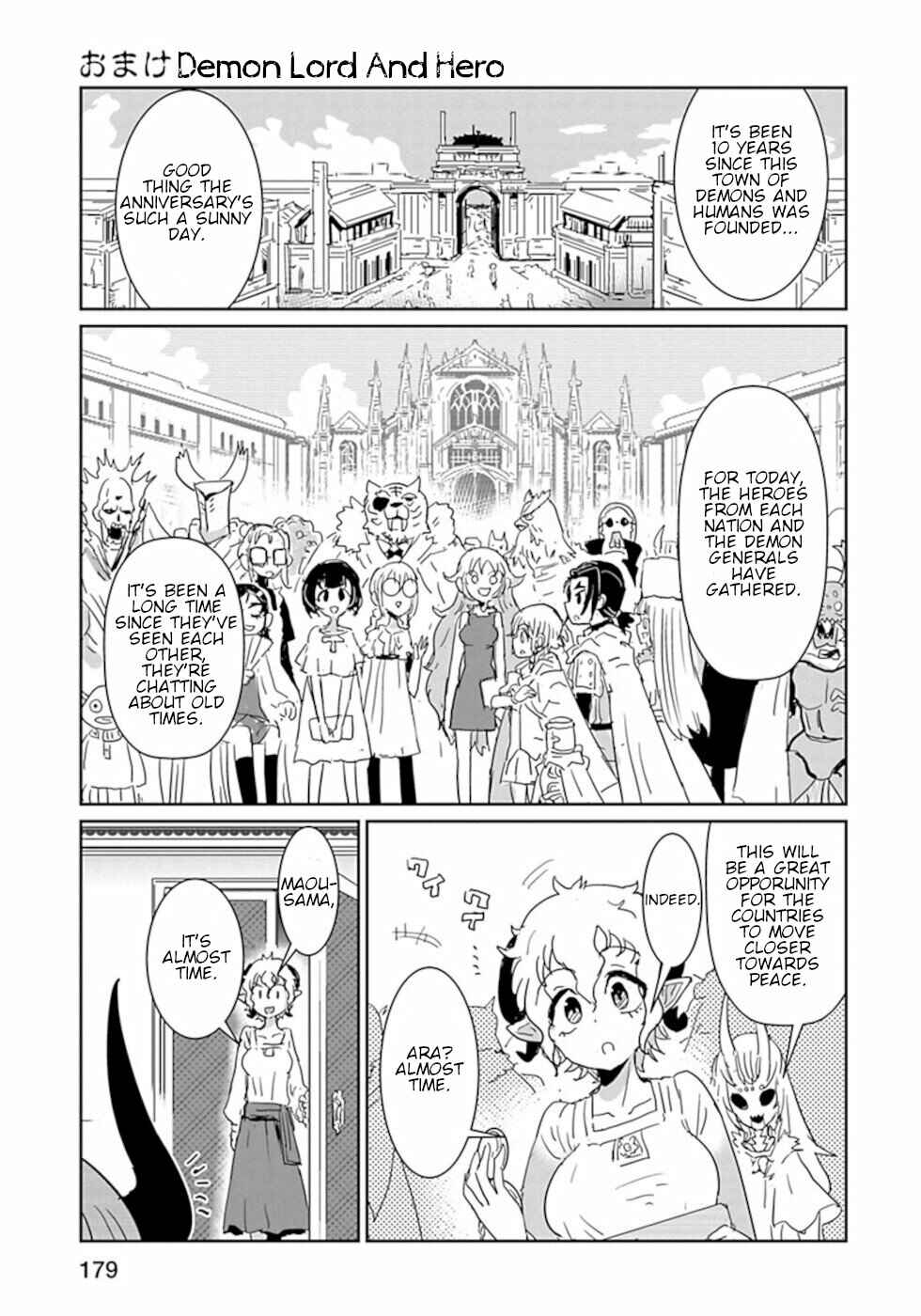 Page 1 Chapter 49.5 Dont Cry Maou-chan