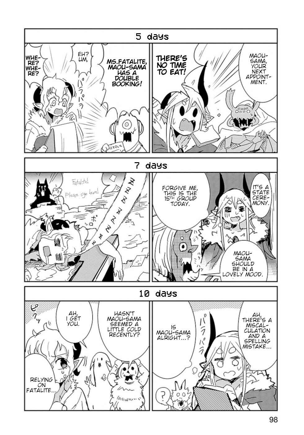 Page 10 Chapter 21 Dont Cry Maou-chan