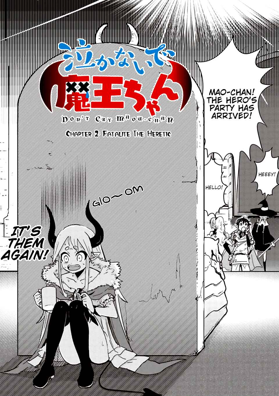 Page 2 Chapter 2 Dont Cry Maou-chan