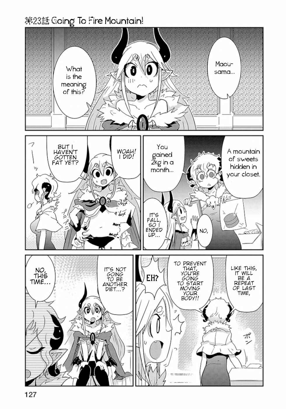 Page 1 Chapter 23 Dont Cry Maou-chan