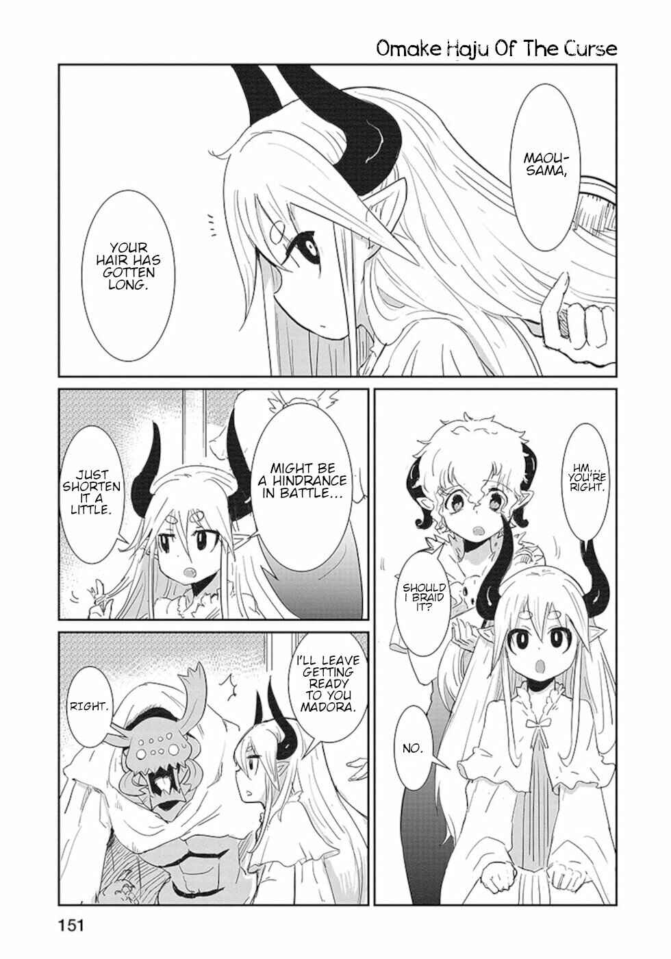 Page 1 Chapter 8.6 Dont Cry Maou-chan