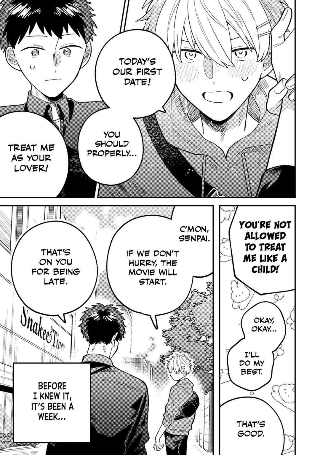 Page 6 Chapter 3 Wagamama Kouhai-kun