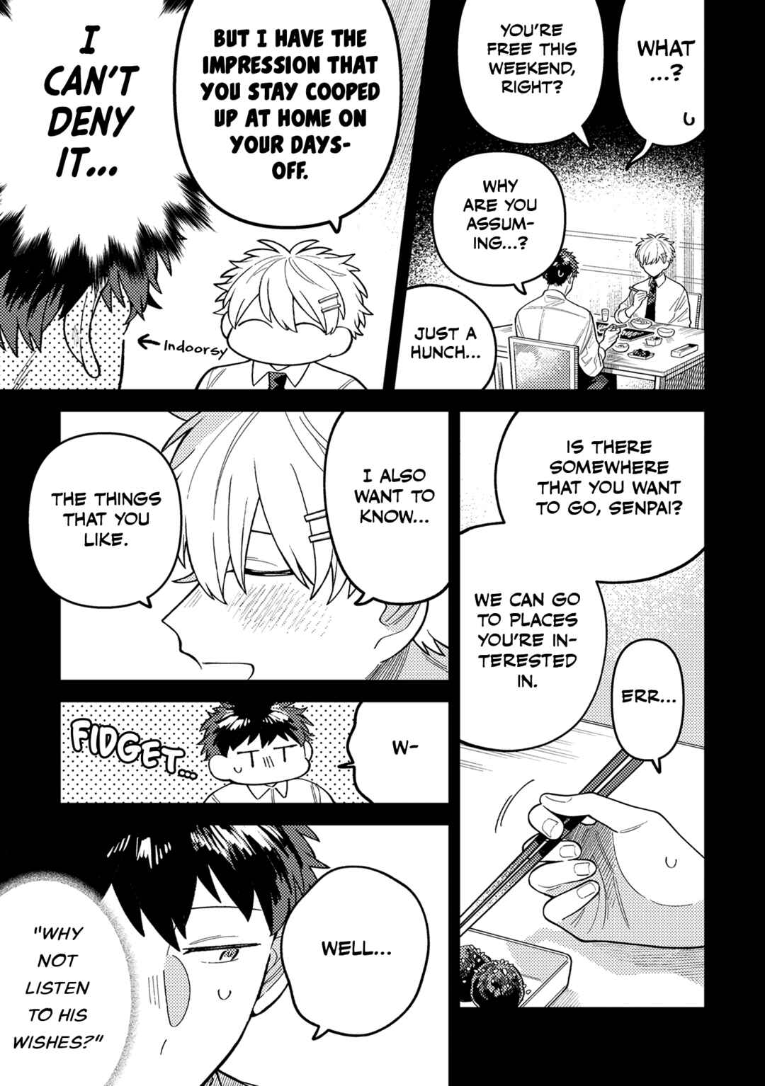 Page 8 Chapter 3 Wagamama Kouhai-kun