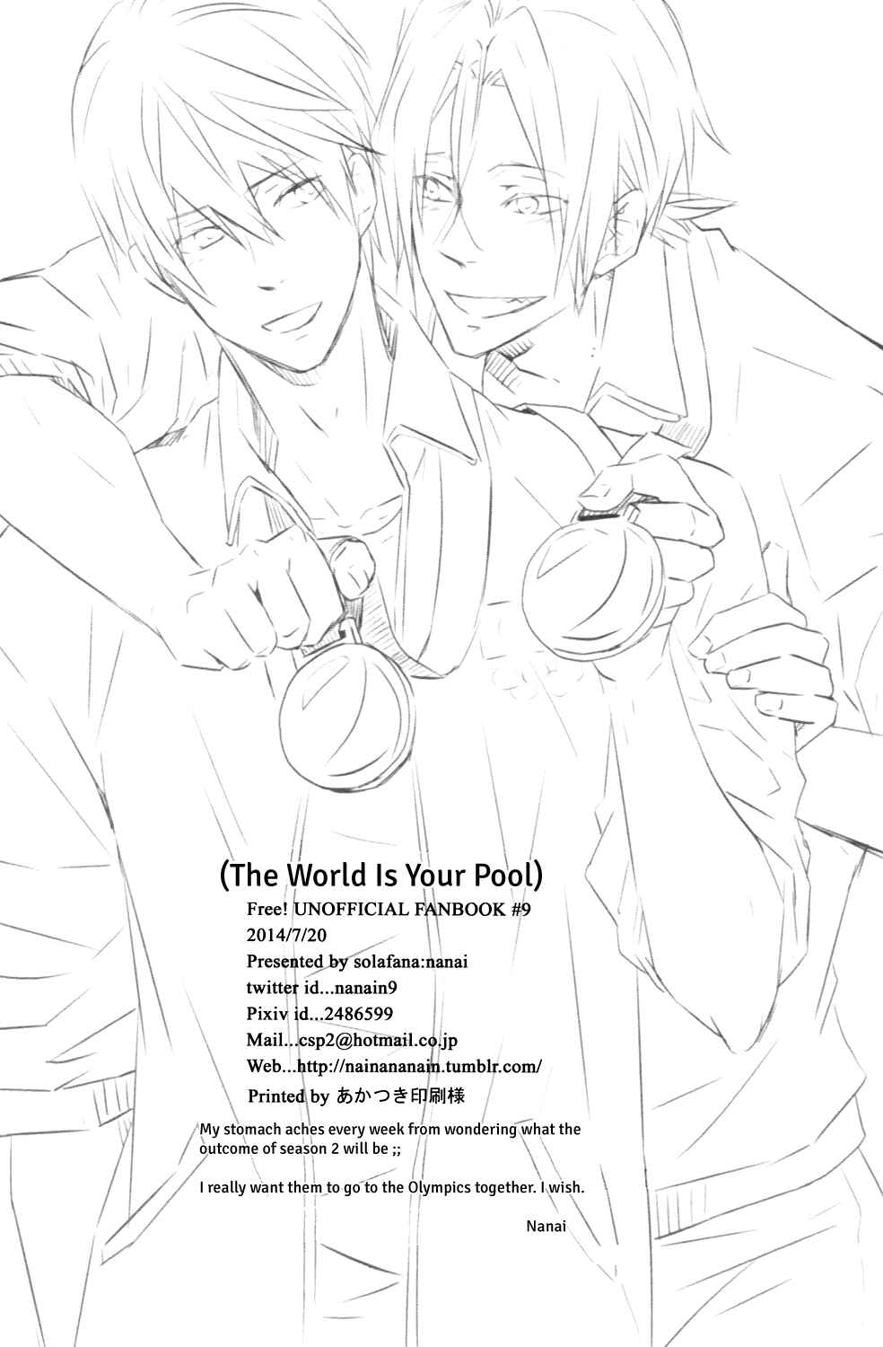 Page 37 Chapter Unknown_7b73 Free! - The World Is Your Pool (Doujinshi)
