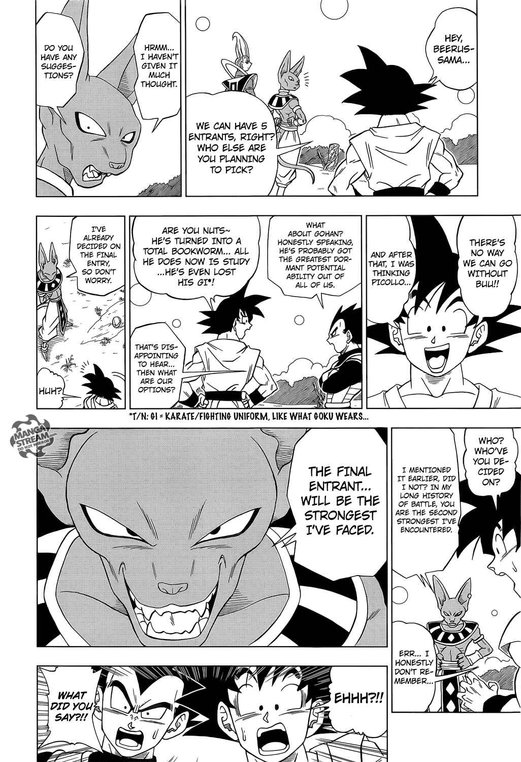 Page 15 Chapter 6 Dragon Ball Super