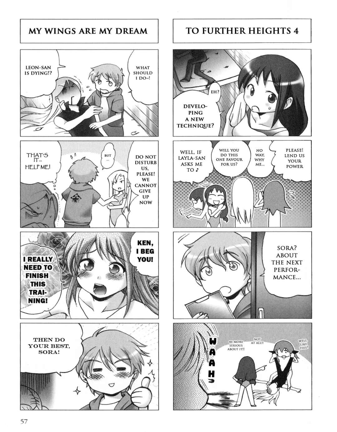 Page 4 Chapter 7 Kaleido Star Comic Anthology