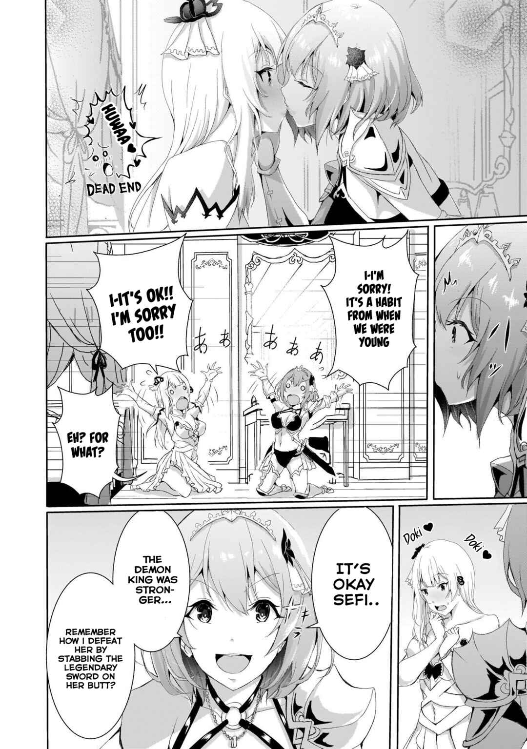 Page 20 Chapter 4 Hime to Onna Yuusha ga Musubareru Tame no 12 no Hijiri Kou