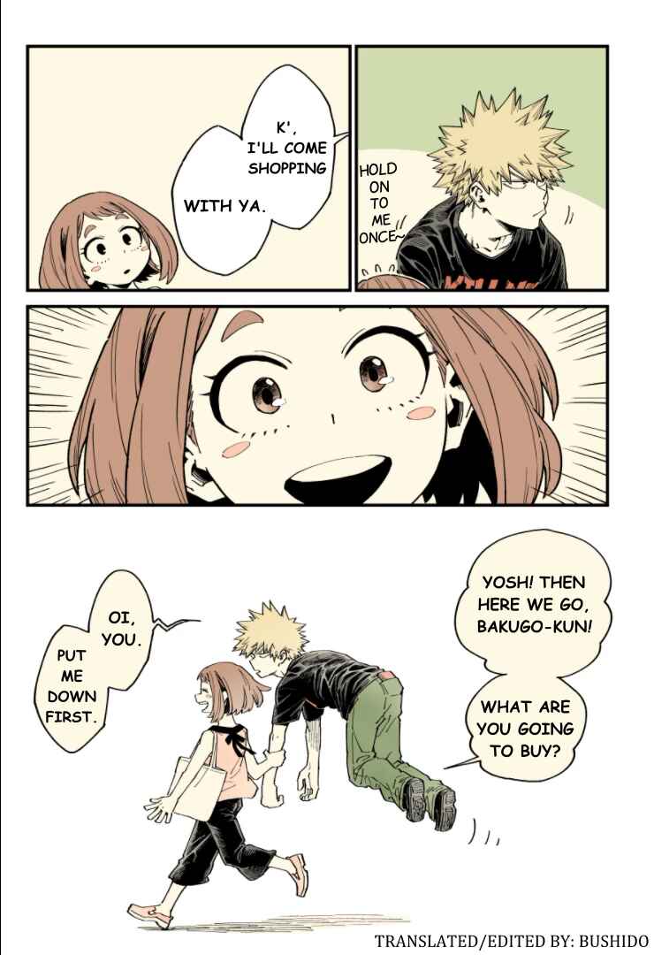 Page 4 Chapter Unknown_740a Boku no Hero Academia - Bakugo-kun to Ochako-chan (Doujinshi)