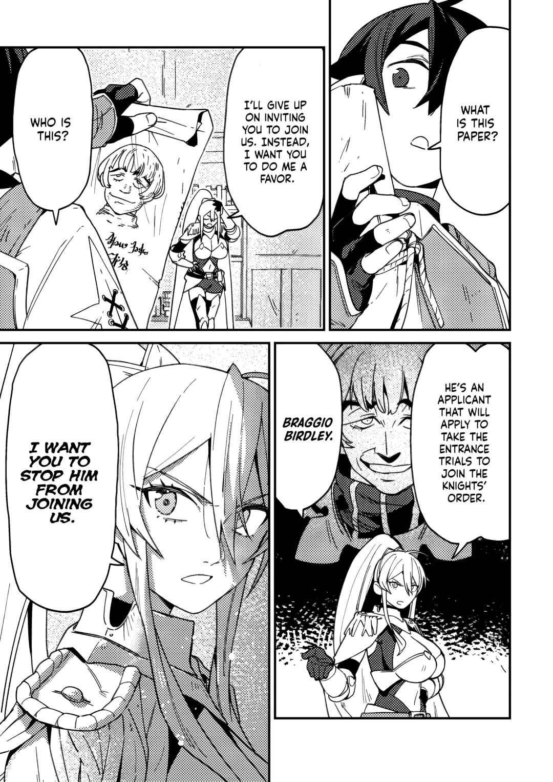 Page 3 Chapter 2.2 Game Chishiki de Saikyou ni Natta Mob Heishi wa, Shin no Jitsuryoku wo Kakushitai
