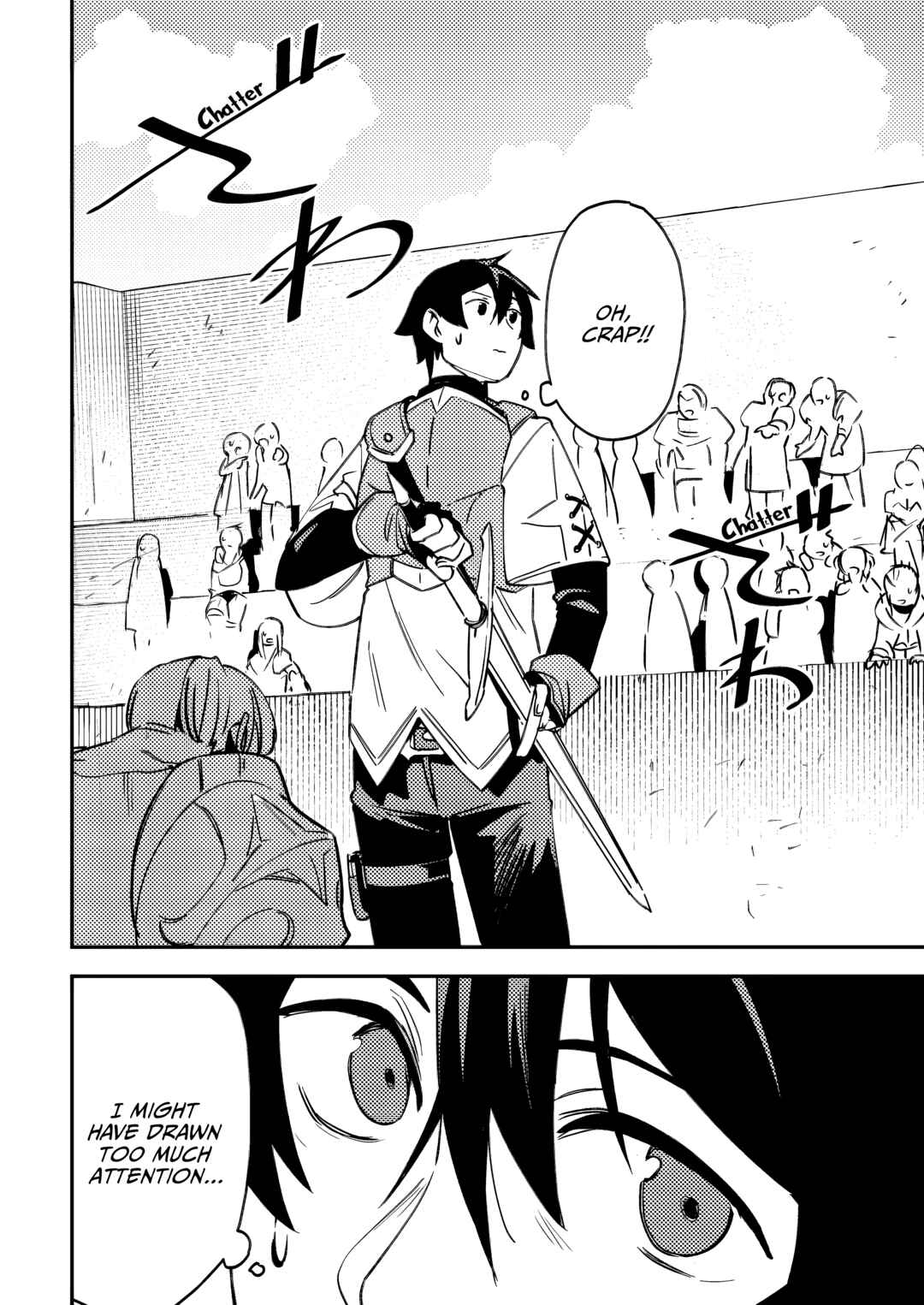 Page 11 Chapter 3.3 Game Chishiki de Saikyou ni Natta Mob Heishi wa, Shin no Jitsuryoku wo Kakushitai