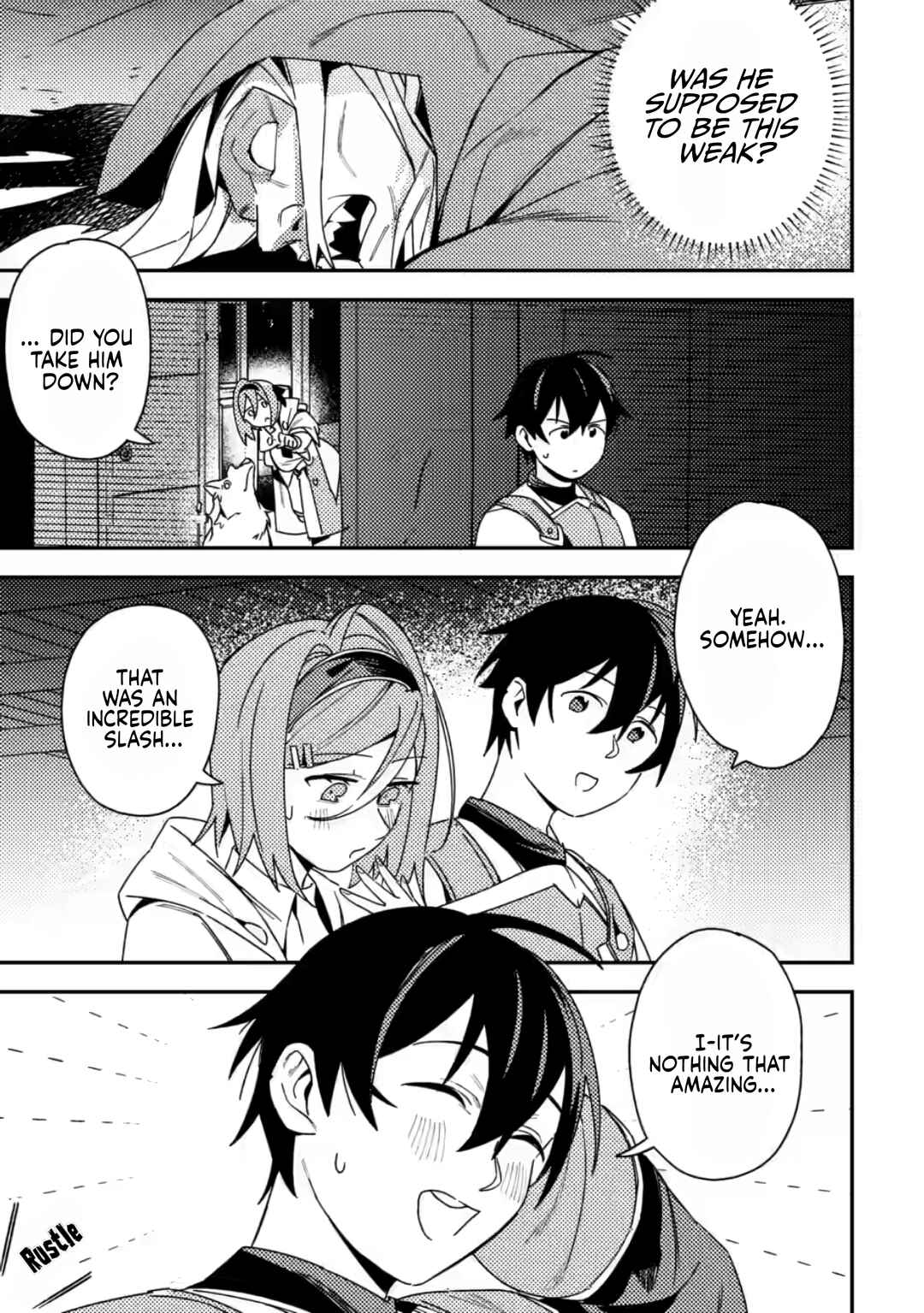 Page 4 Chapter 7.2 Game Chishiki de Saikyou ni Natta Mob Heishi wa, Shin no Jitsuryoku wo Kakushitai