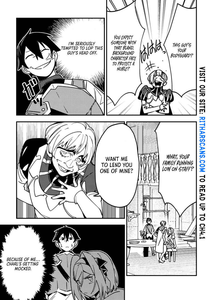 Page 6 Chapter 3.1 Game Chishiki de Saikyou ni Natta Mob Heishi wa, Shin no Jitsuryoku wo Kakushitai