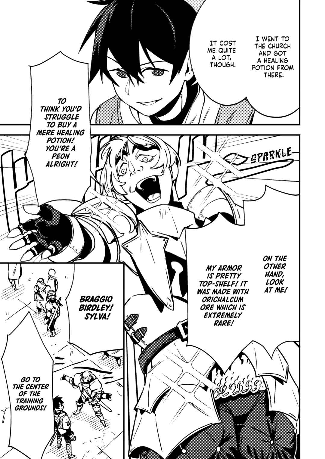 Page 6 Chapter 3.2 Game Chishiki de Saikyou ni Natta Mob Heishi wa, Shin no Jitsuryoku wo Kakushitai