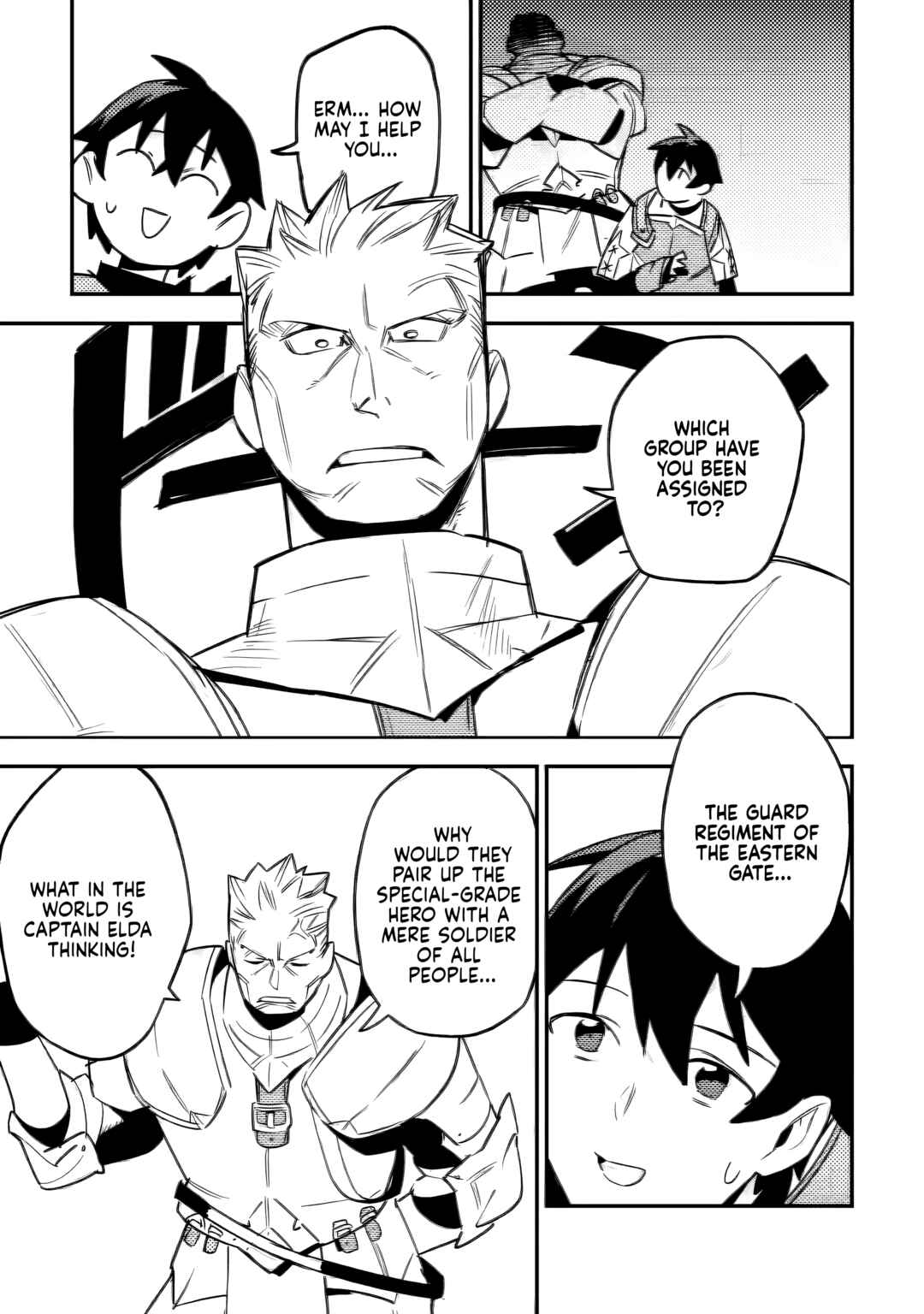 Page 5 Chapter 5.2 Game Chishiki de Saikyou ni Natta Mob Heishi wa, Shin no Jitsuryoku wo Kakushitai