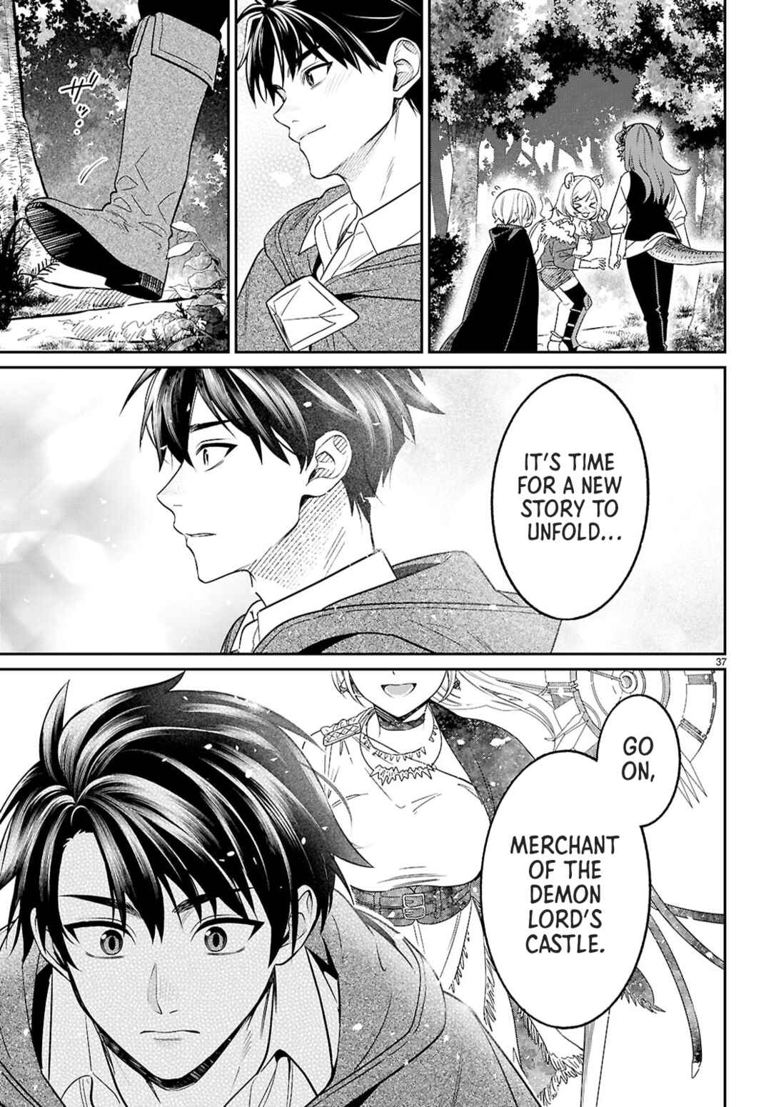 Page 38 Chapter 11 Shounin Skill de Maoujou no Kouryaku wo Mezasu ~Isekai Tenishita no de Saikyou Item to Tookujutsu de Ikinuku to ni shita~