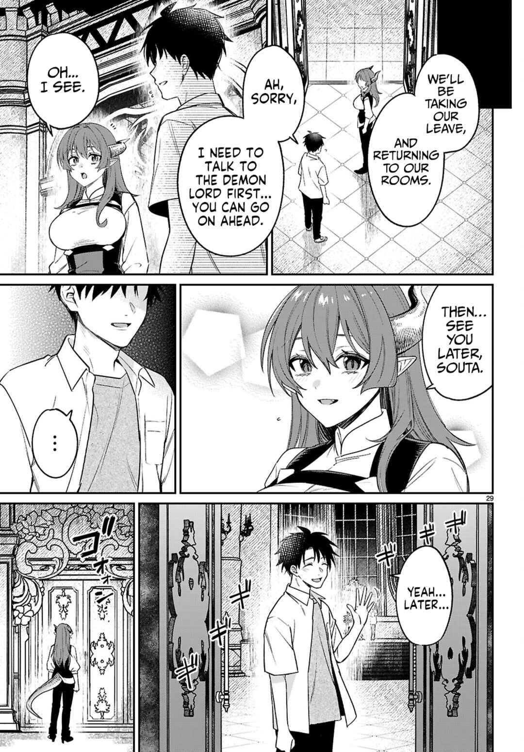 Page 29 Chapter 10 Shounin Skill de Maoujou no Kouryaku wo Mezasu ~Isekai Tenishita no de Saikyou Item to Tookujutsu de Ikinuku to ni shita~