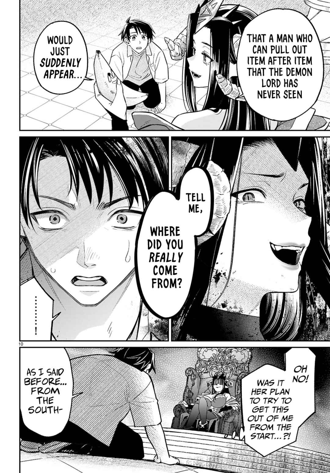 Page 10 Chapter 7 Shounin Skill de Maoujou no Kouryaku wo Mezasu ~Isekai Tenishita no de Saikyou Item to Tookujutsu de Ikinuku to ni shita~