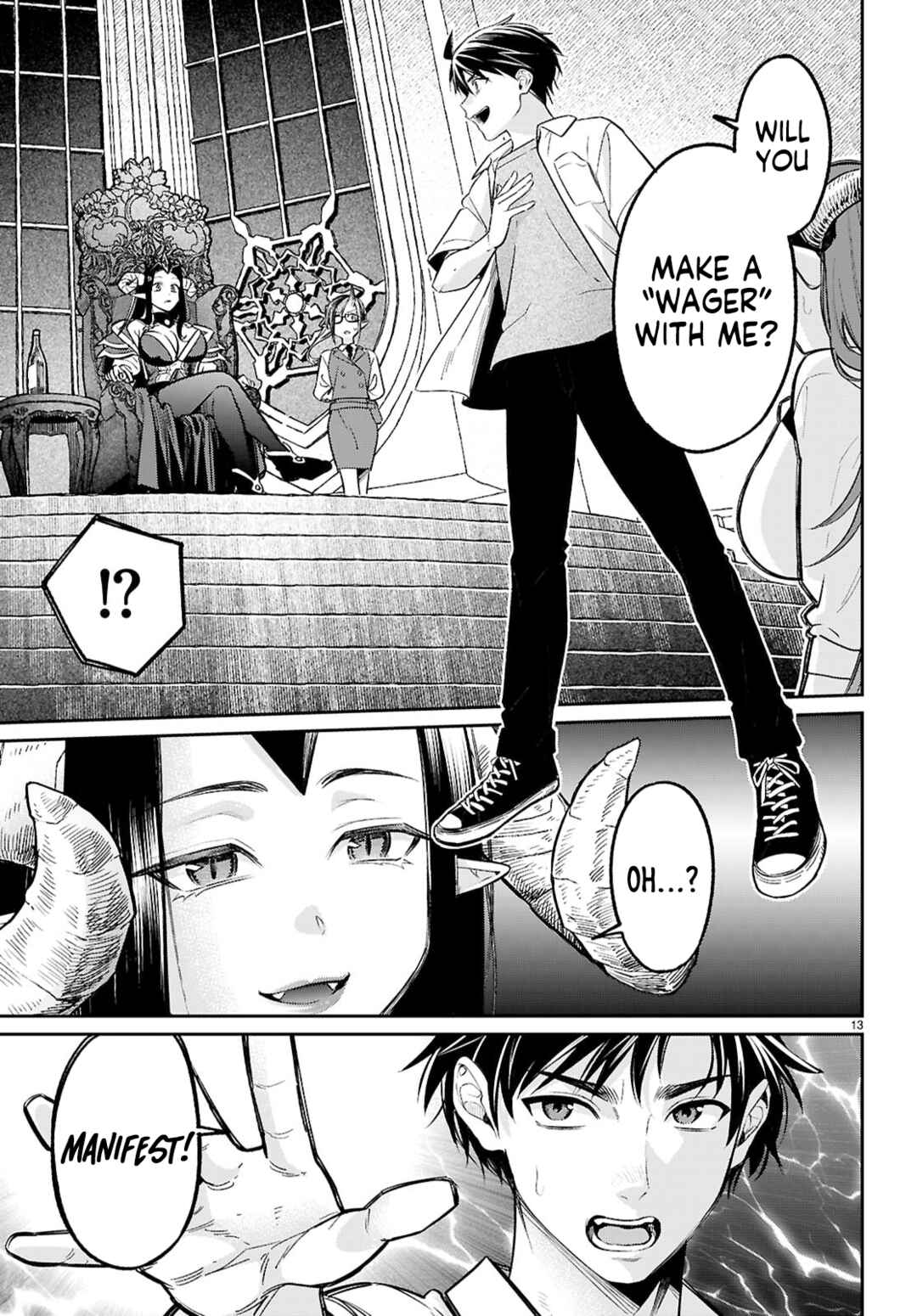 Page 13 Chapter 7 Shounin Skill de Maoujou no Kouryaku wo Mezasu ~Isekai Tenishita no de Saikyou Item to Tookujutsu de Ikinuku to ni shita~