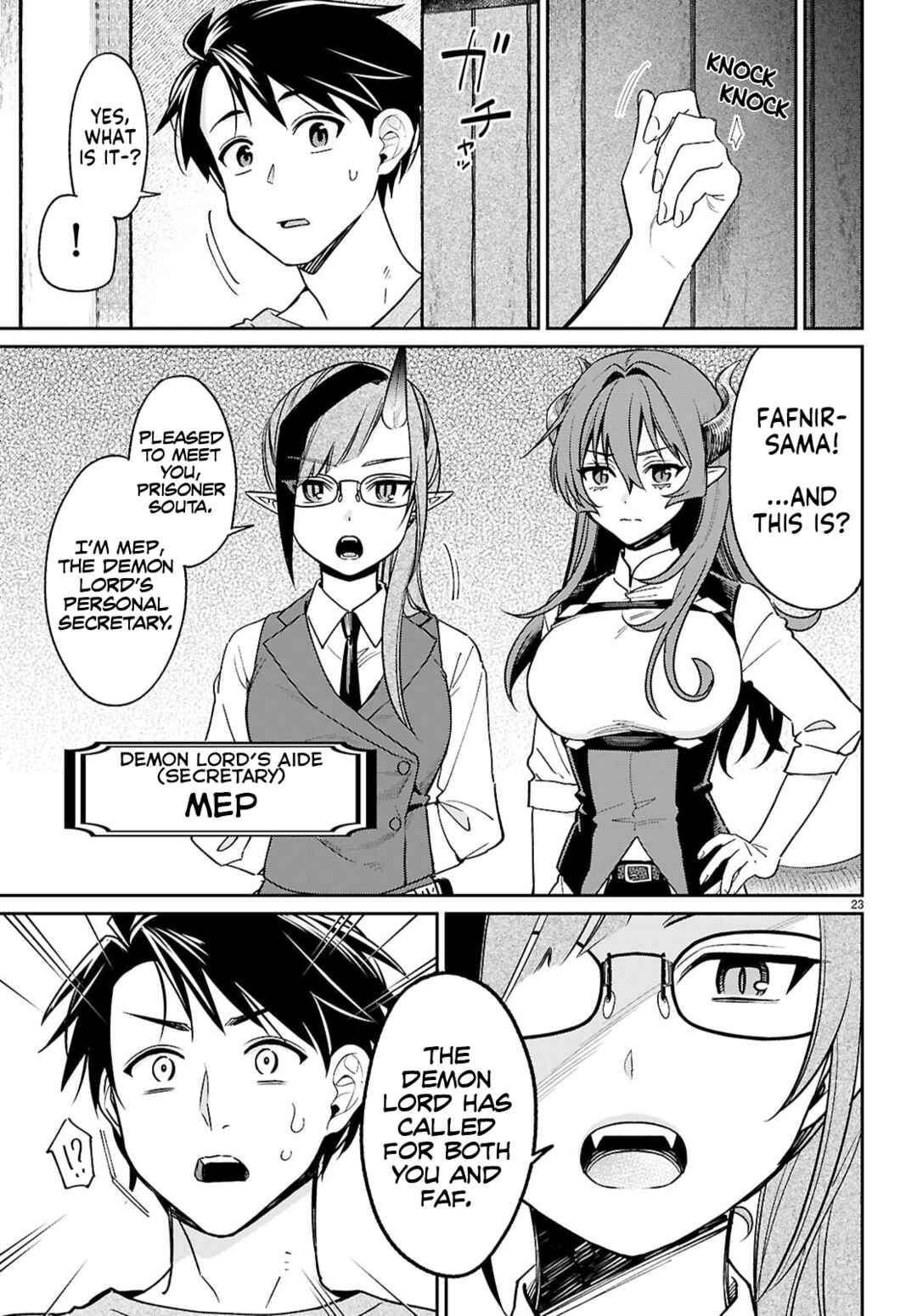Page 23 Chapter 6 Shounin Skill de Maoujou no Kouryaku wo Mezasu ~Isekai Tenishita no de Saikyou Item to Tookujutsu de Ikinuku to ni shita~