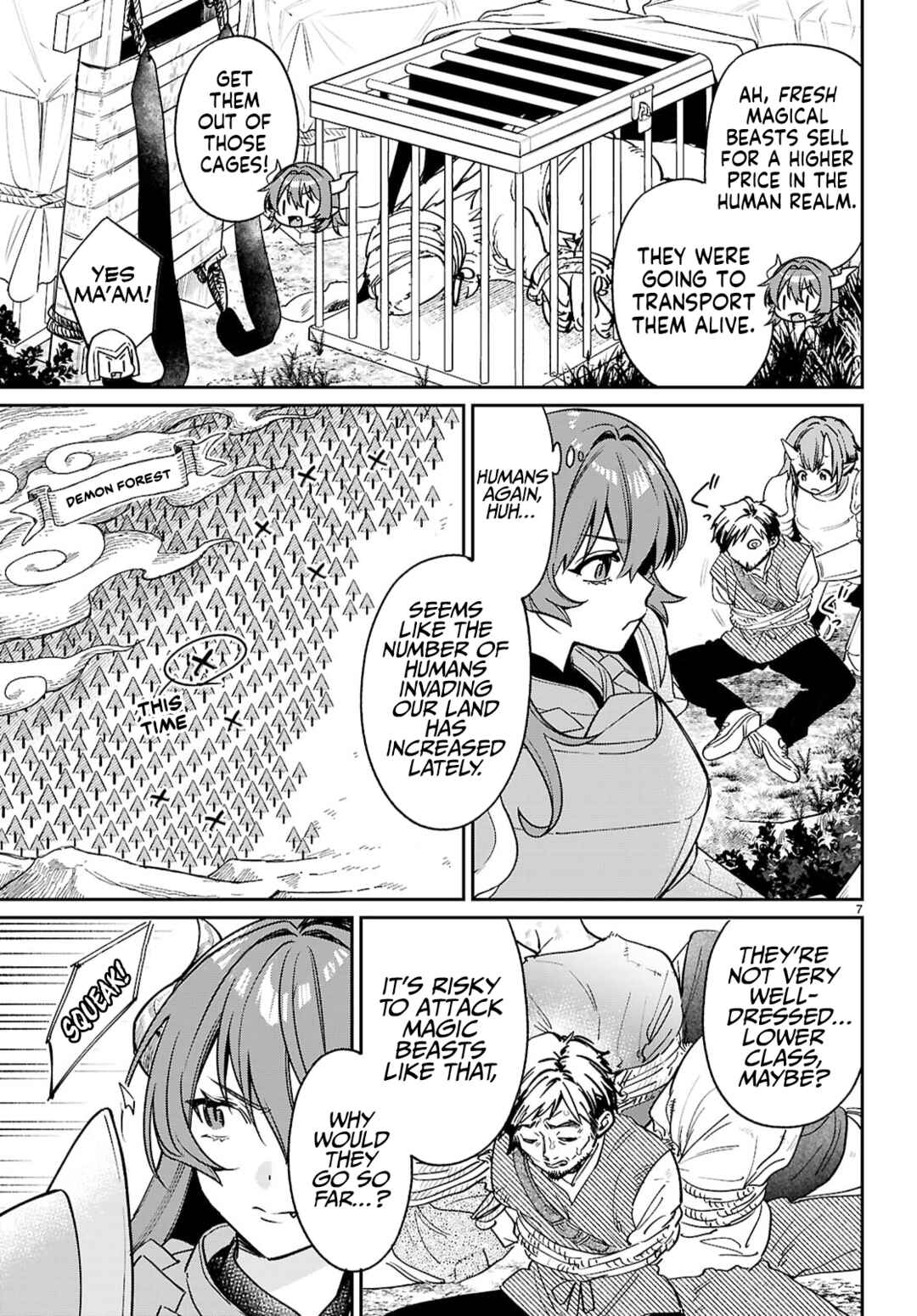 Page 7 Chapter 6 Shounin Skill de Maoujou no Kouryaku wo Mezasu ~Isekai Tenishita no de Saikyou Item to Tookujutsu de Ikinuku to ni shita~