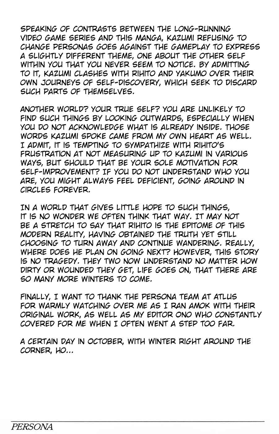 Page 40 Chapter 18 Persona: Crime & Punishment