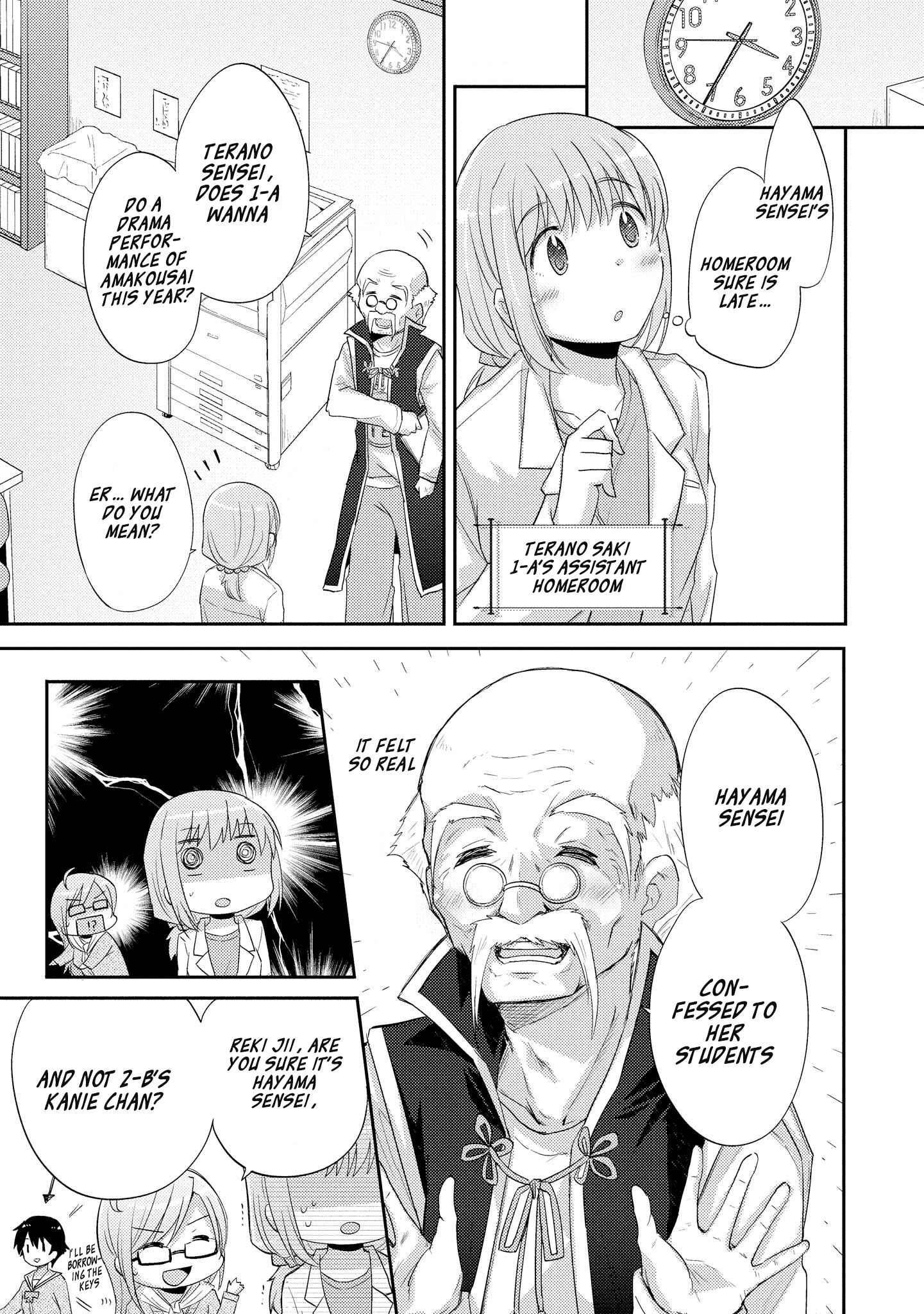 Page 9 Chapter 3 Hayama Sensei to Terano Sensei wa Tsukiatteiru