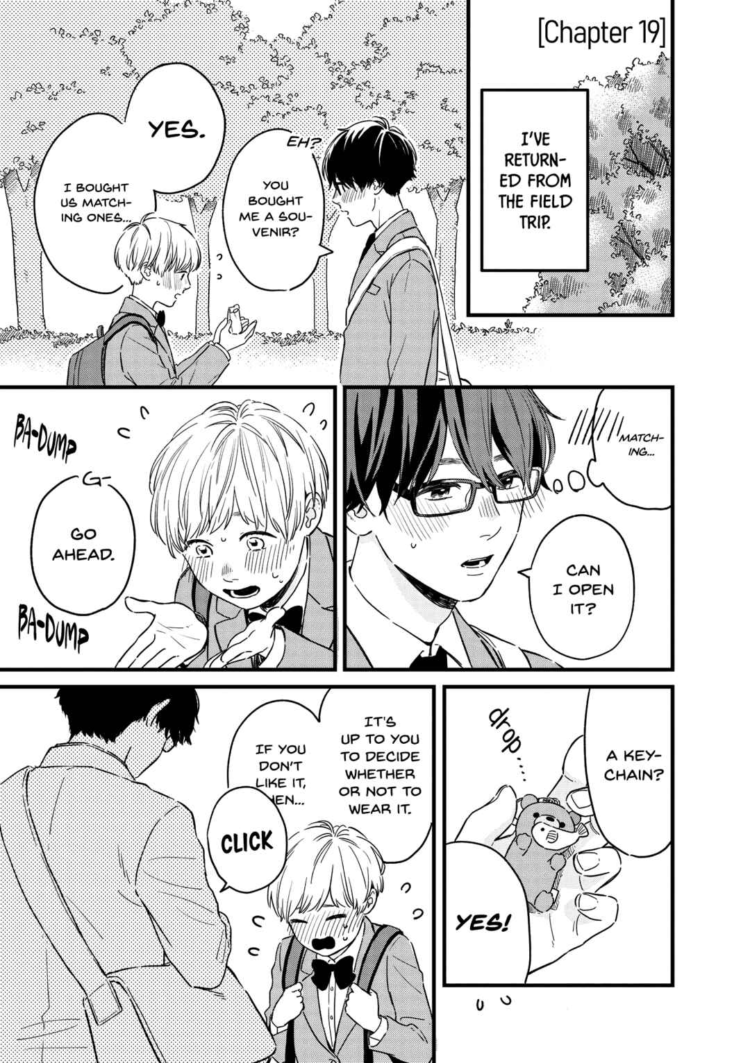 Page 1 Chapter 19 Hajimete Koibito ga Dekimashita