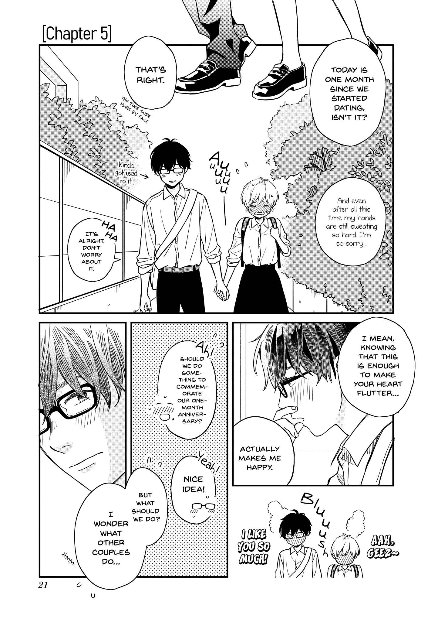 Page 1 Chapter 5 Hajimete Koibito ga Dekimashita
