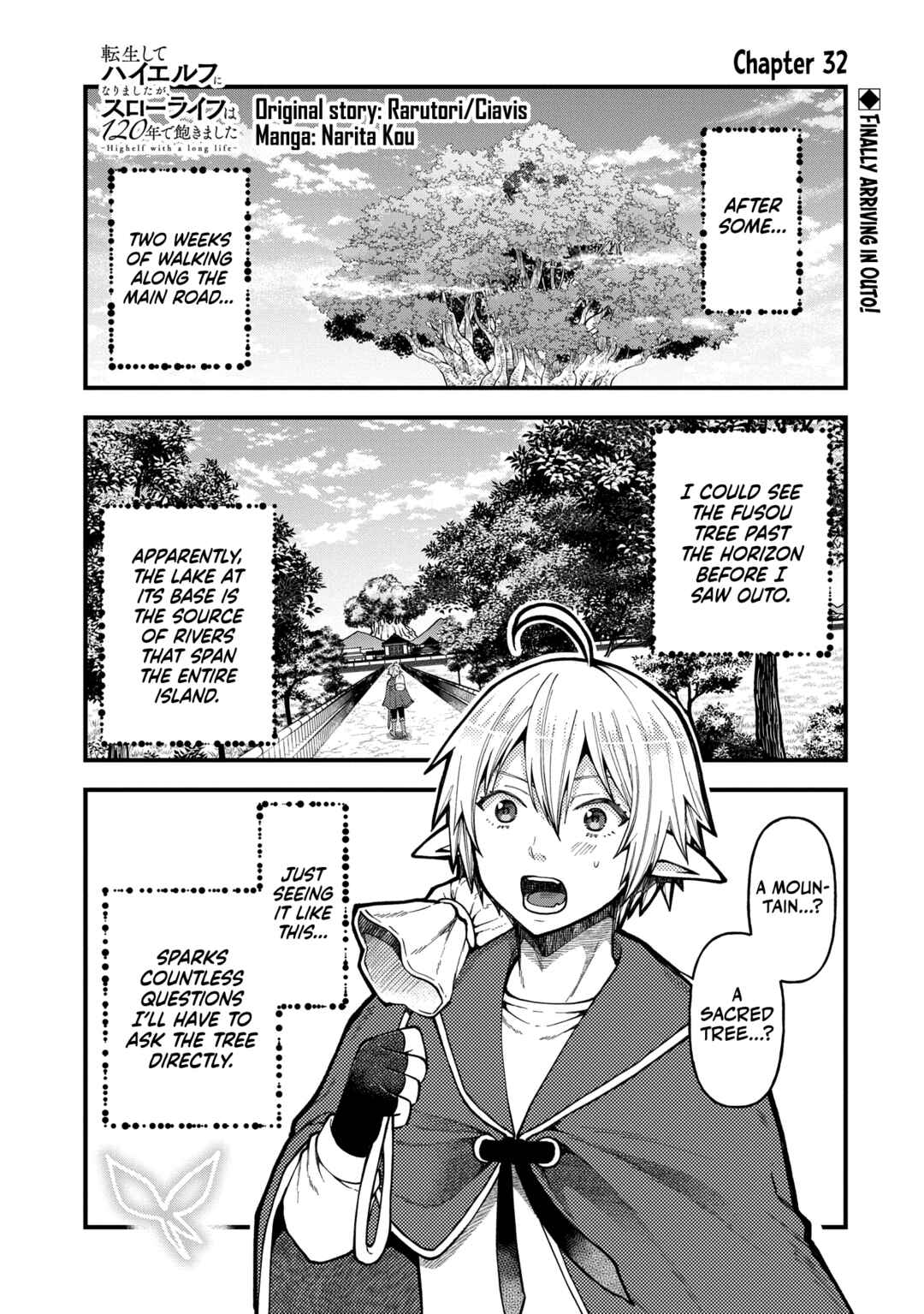 Page 2 Chapter 32 Tensei Shite High Elf ni Narimashitaga, Slow Life wa 120-nen de Akimashita - Highelf with a Long Life