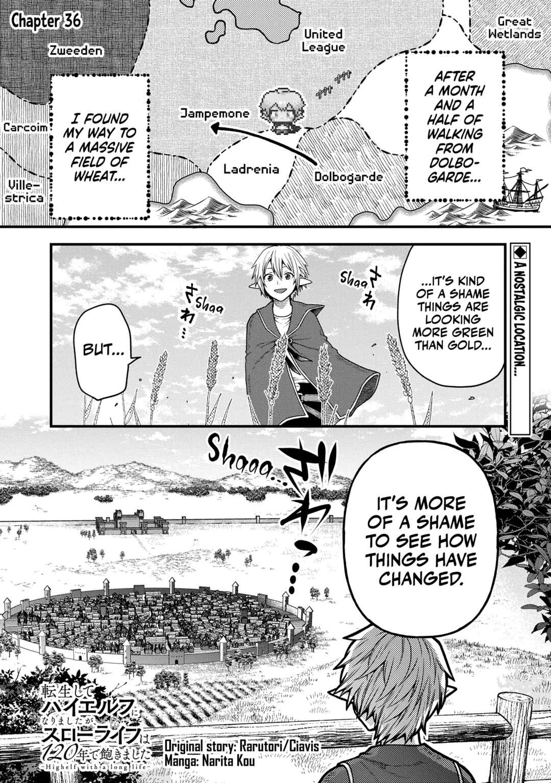 Page 2 Chapter 36 Tensei Shite High Elf ni Narimashitaga, Slow Life wa 120-nen de Akimashita - Highelf with a Long Life