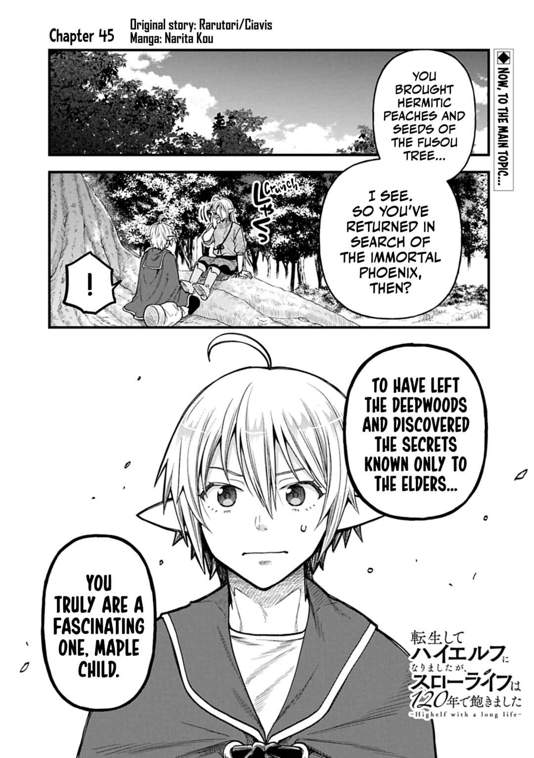 Page 2 Chapter 45 Tensei Shite High Elf ni Narimashitaga, Slow Life wa 120-nen de Akimashita - Highelf with a Long Life