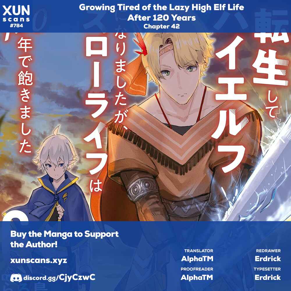 Page 1 Chapter 42 Tensei Shite High Elf ni Narimashitaga, Slow Life wa 120-nen de Akimashita - Highelf with a Long Life