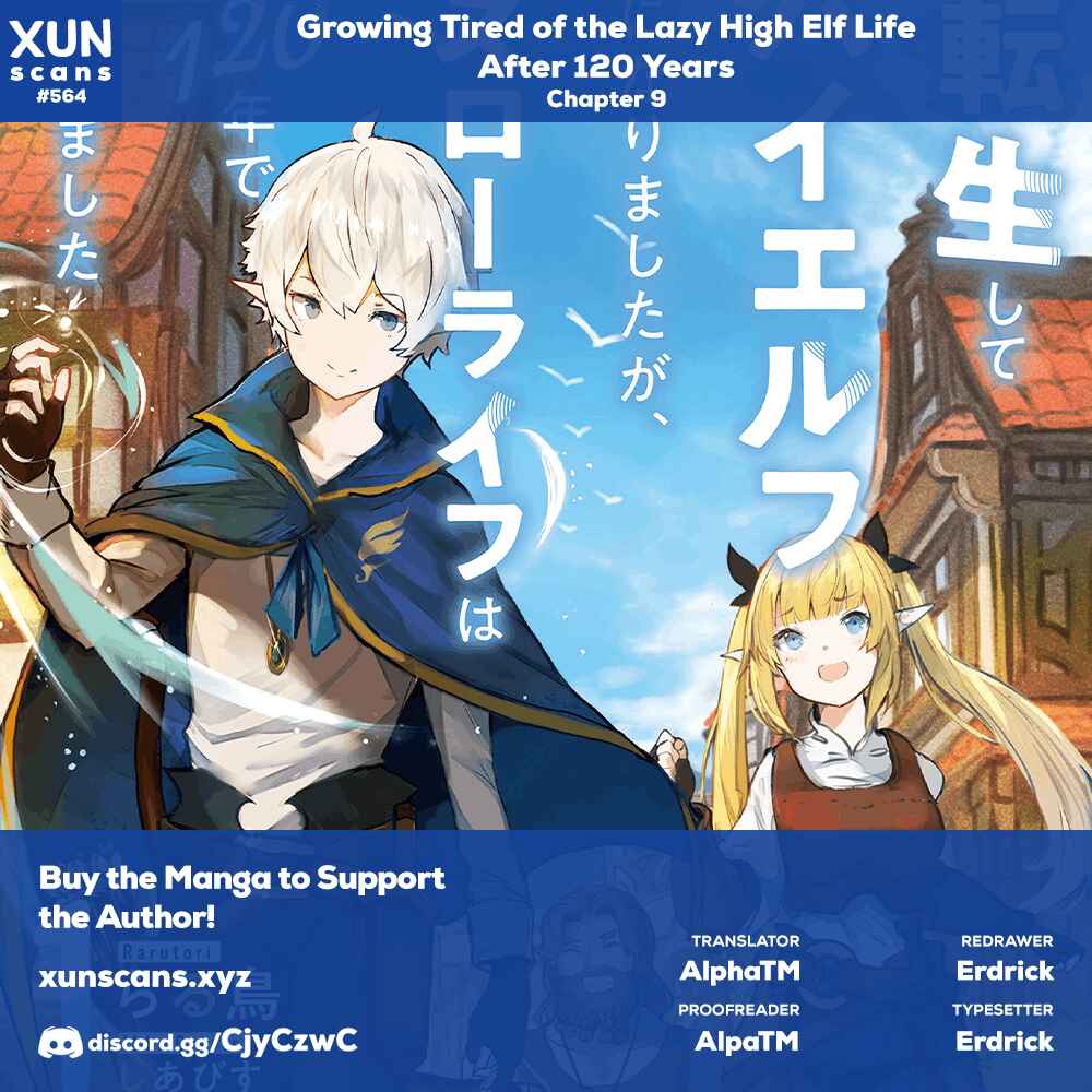 Page 1 Chapter 9 Tensei Shite High Elf ni Narimashitaga, Slow Life wa 120-nen de Akimashita - Highelf with a Long Life