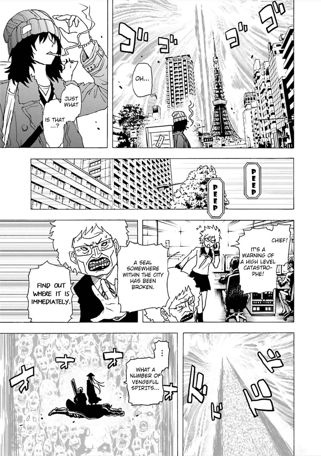 Page 36 Chapter 3 Tokyo ESP x Ga-rei - Shadow Walker