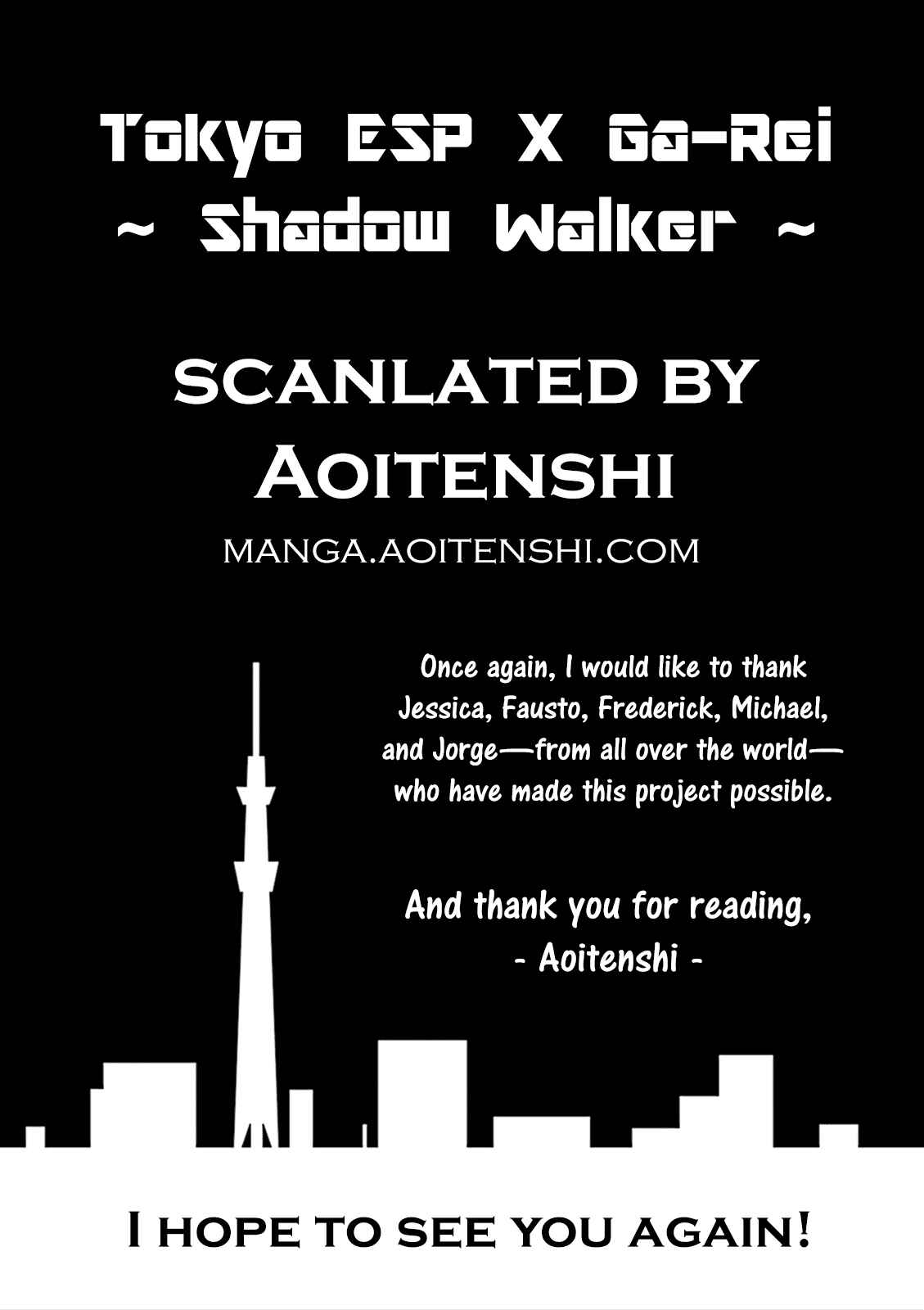 Page 39 Chapter 5 Tokyo ESP x Ga-rei - Shadow Walker
