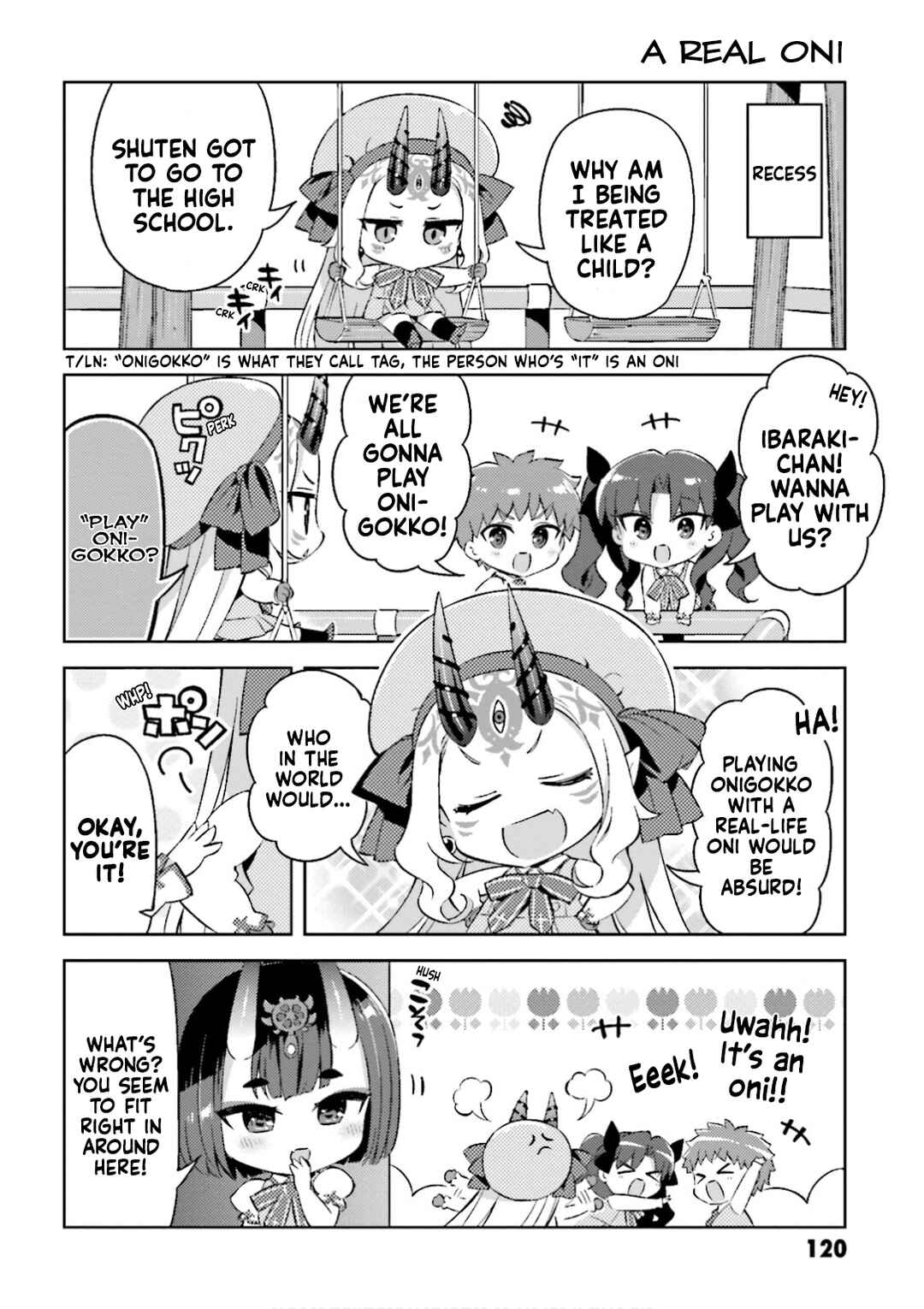 Page 4 Chapter 44.8 Type-Moon Gakuen - Chibi Chuki!