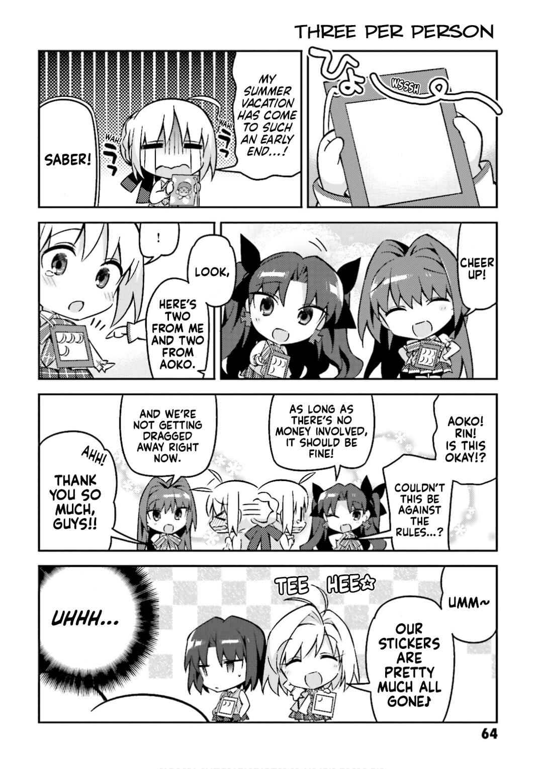 Page 8 Chapter 19 Type-Moon Gakuen - Chibi Chuki!