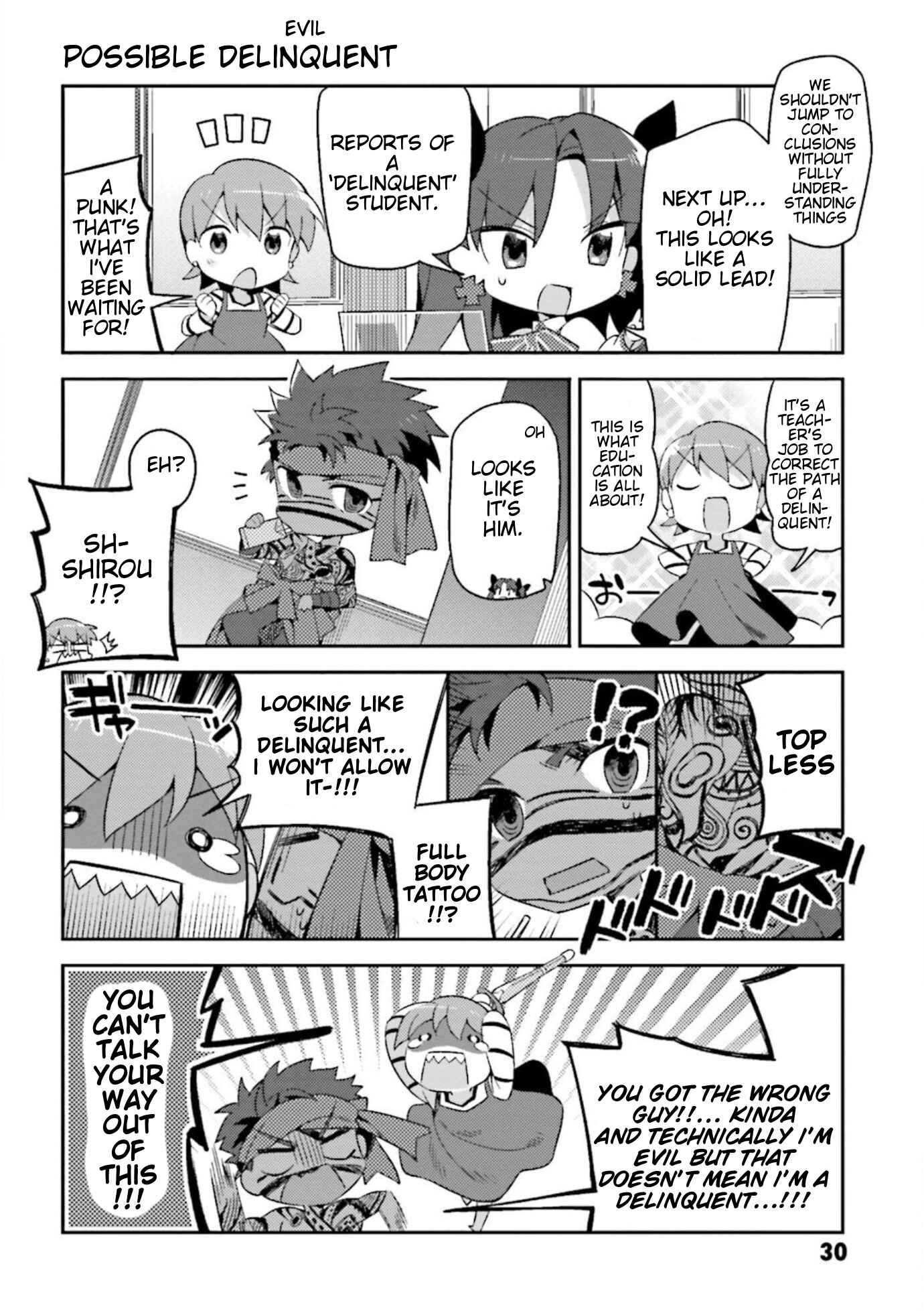 Page 12 Chapter 9 Type-Moon Gakuen - Chibi Chuki!