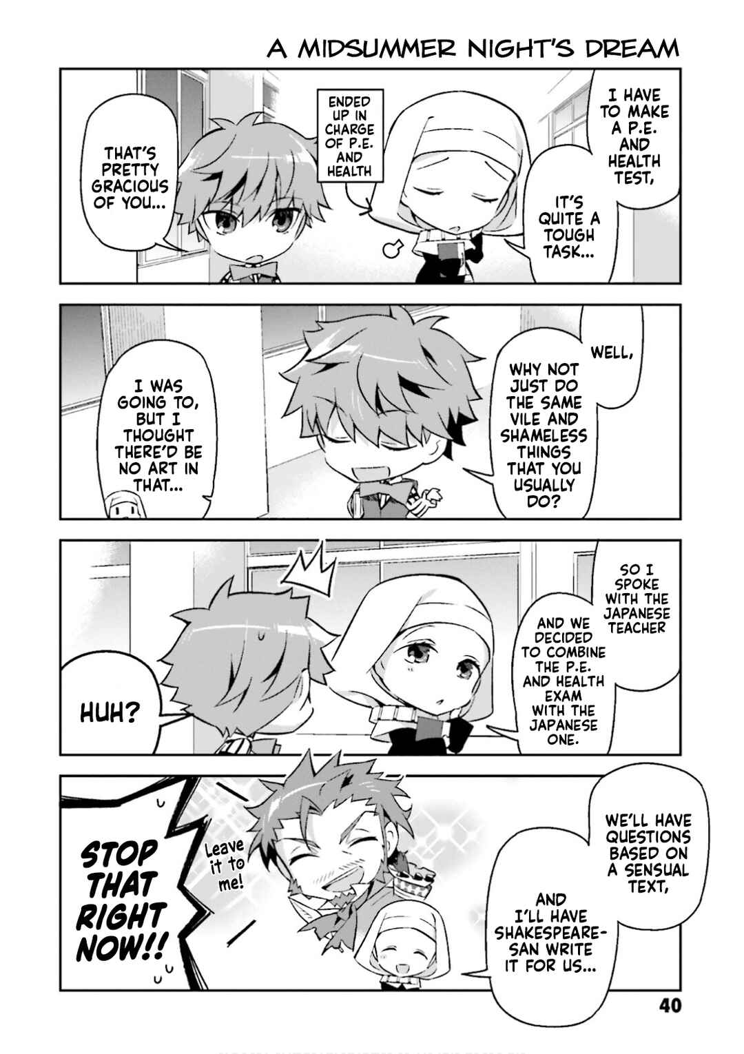 Page 12 Chapter 17 Type-Moon Gakuen - Chibi Chuki!