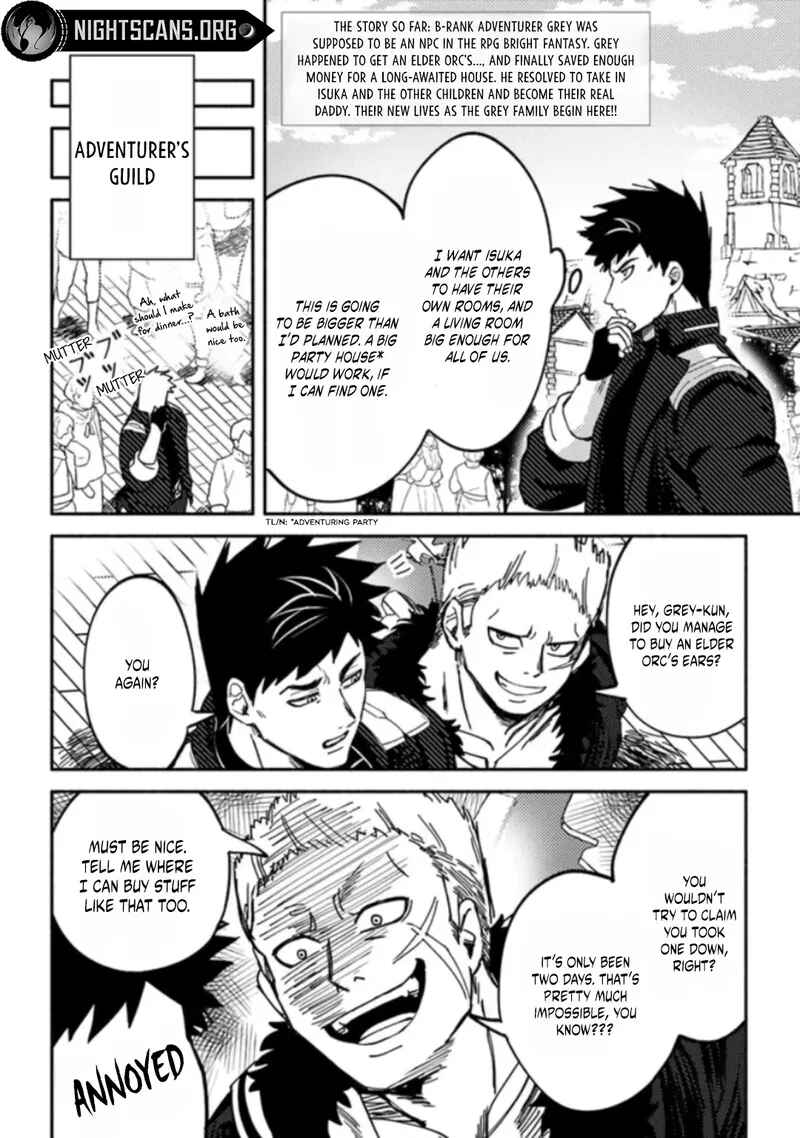 Page 4 Chapter 3.1 Akuninzura Shita B-kyuu Boukensha - Shujinkou to Sono Osananajimi-tachi no Papa ni Naru