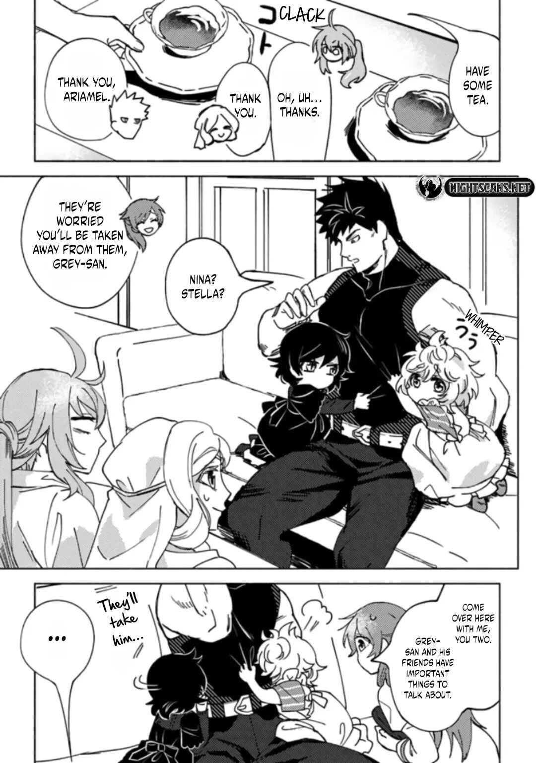 Page 4 Chapter 5.1 Akuninzura Shita B-kyuu Boukensha - Shujinkou to Sono Osananajimi-tachi no Papa ni Naru