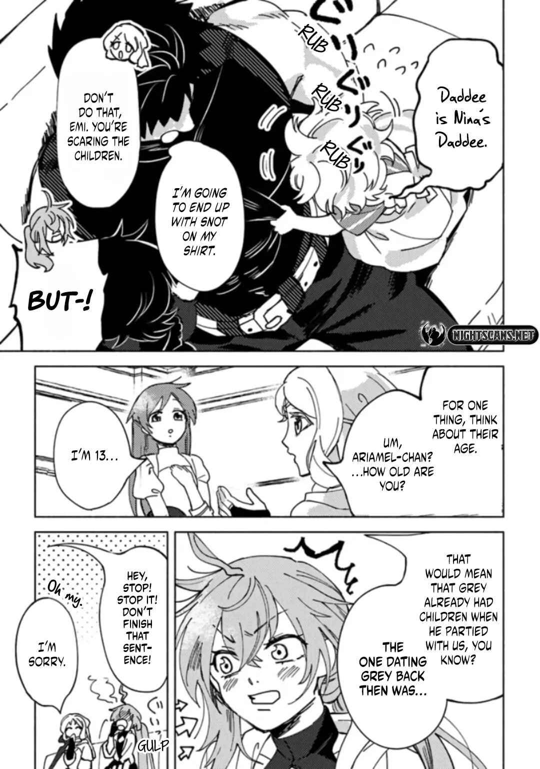 Page 6 Chapter 5.1 Akuninzura Shita B-kyuu Boukensha - Shujinkou to Sono Osananajimi-tachi no Papa ni Naru