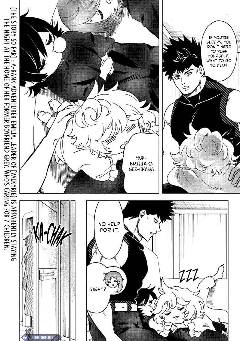 Page 3 Chapter 15.1 Akuninzura Shita B-kyuu Boukensha - Shujinkou to Sono Osananajimi-tachi no Papa ni Naru