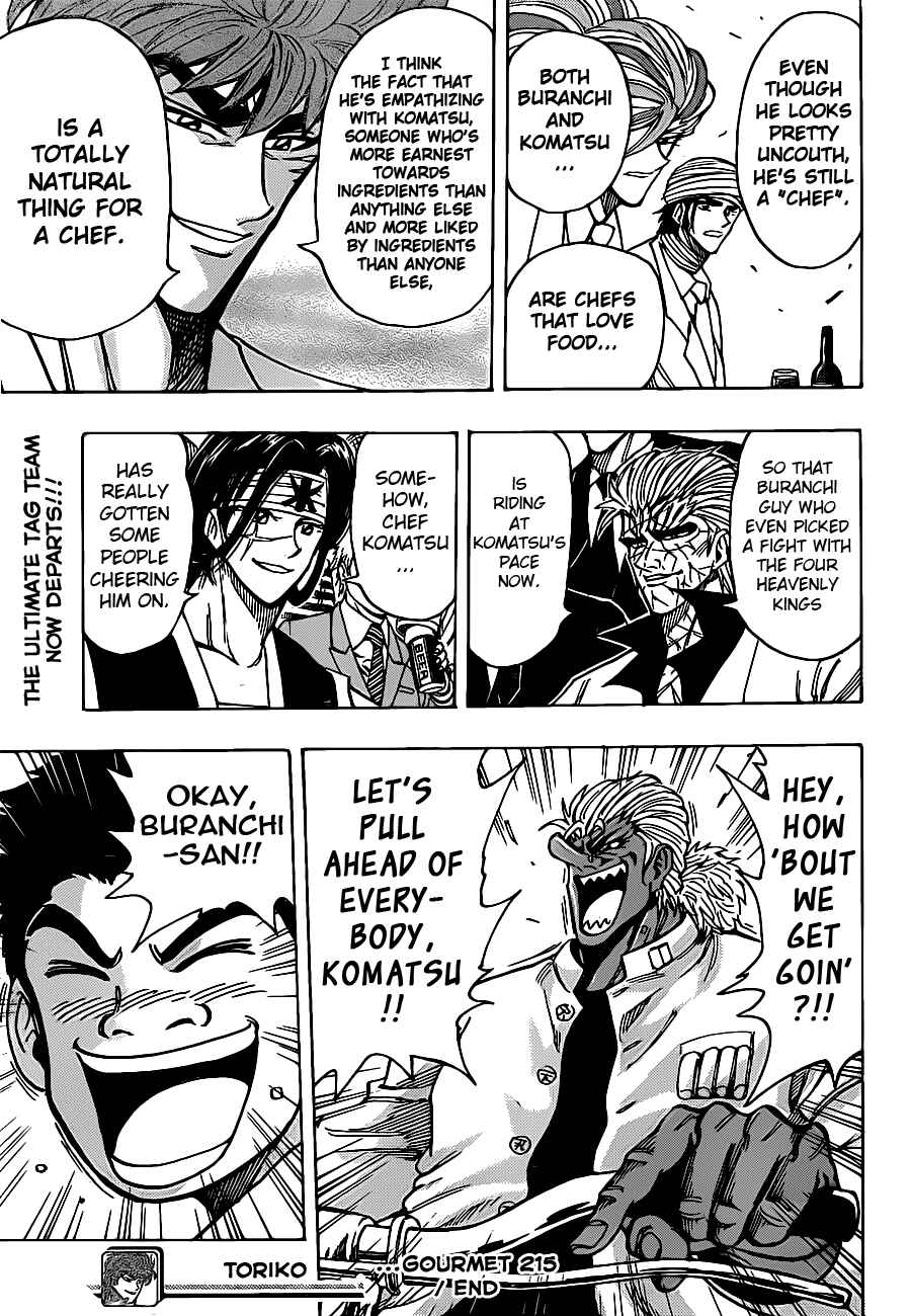 Page 17 Chapter 215 TORIKO