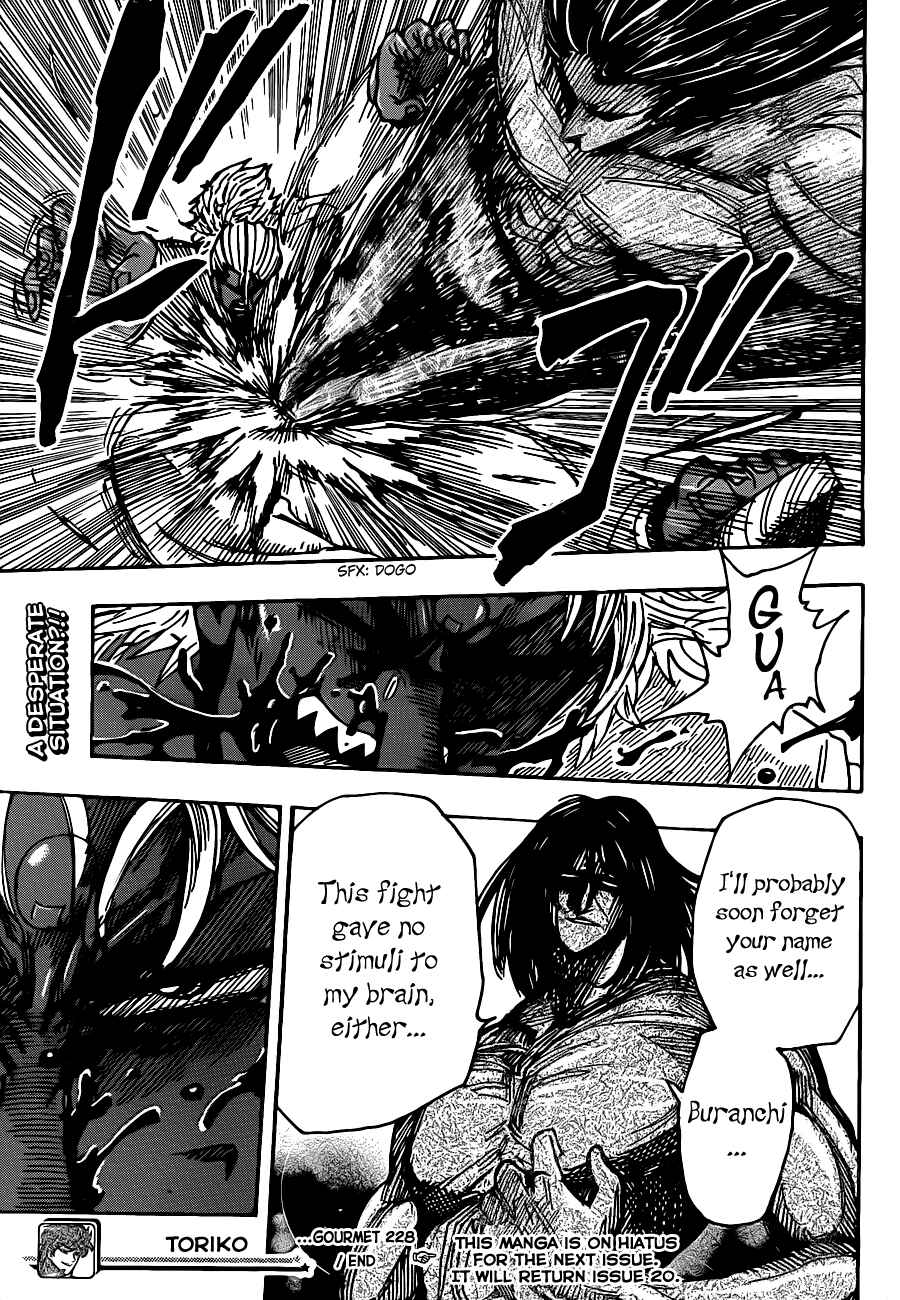 Page 16 Chapter 228 TORIKO