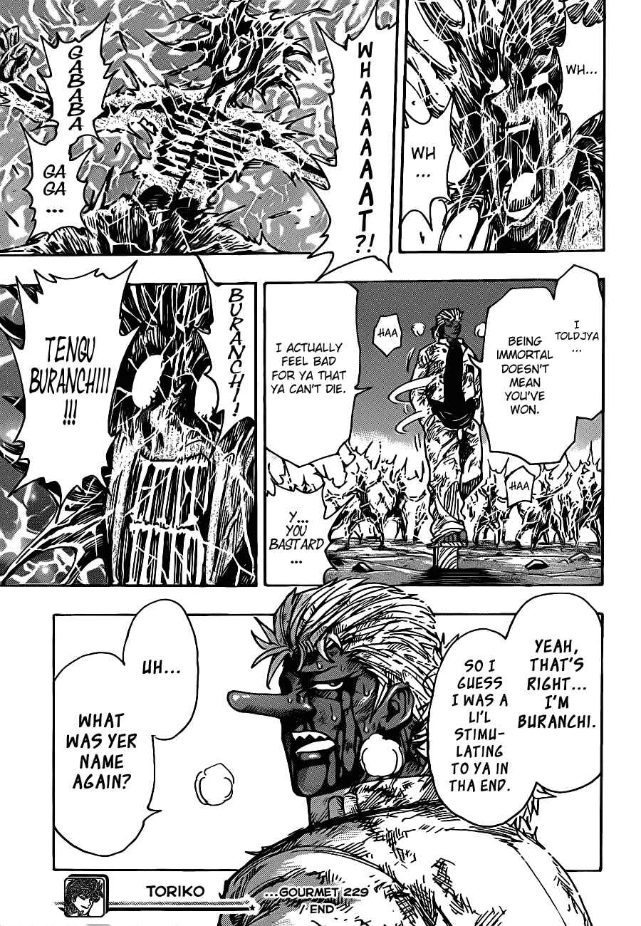 Page 19 Chapter 229 TORIKO
