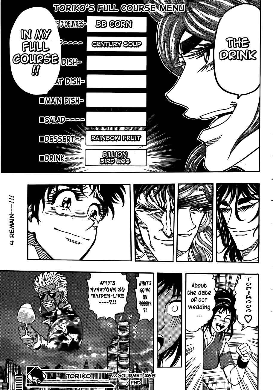 Page 18 Chapter 268 TORIKO