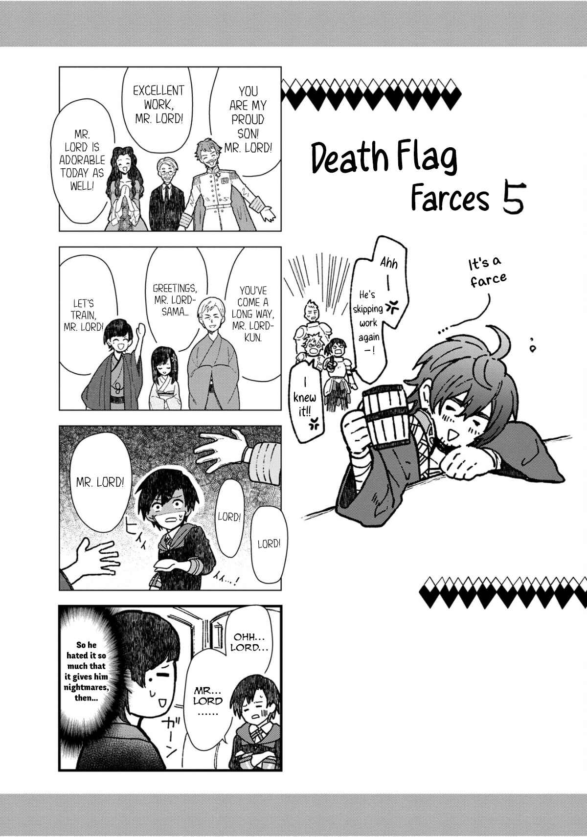 Page 1 Chapter 36.5 My Death Flags Show No Sign of Ending