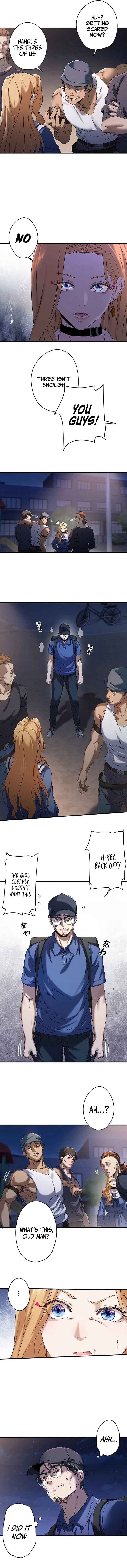 Page 10 Chapter 1 Kenka Oji-san: Namo Naki Chuunen, Tsuyo Sugiru.